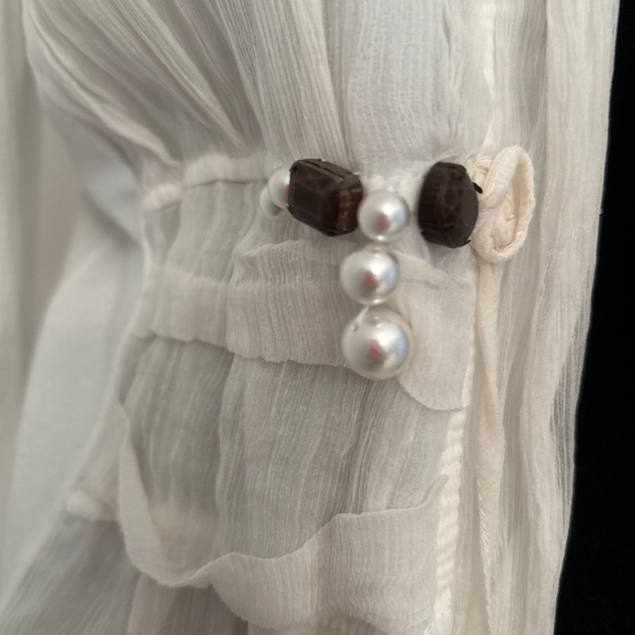 Italian designer Silk Blend Jacket - Picture 2 of 5